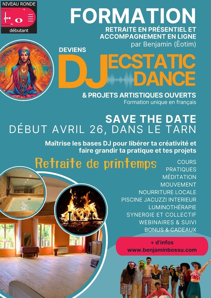 Formation DJ Ecstatic Dance